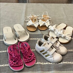 Adidas Kids Pink Sandals